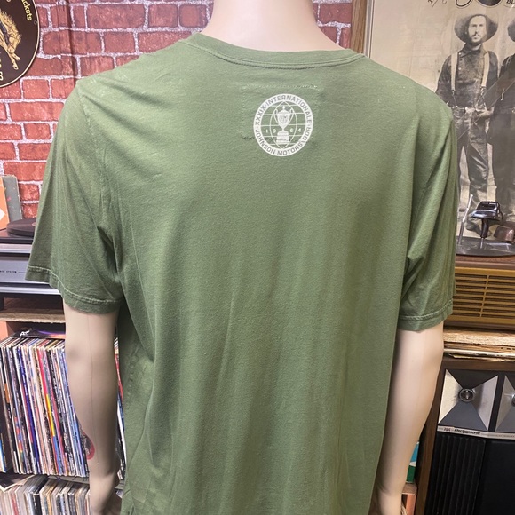 Steve McQueen Johnson Motors green t-shirt size XL - Picture 7 of 12